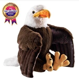 Wild Republic Plush Bald Eagle Toy